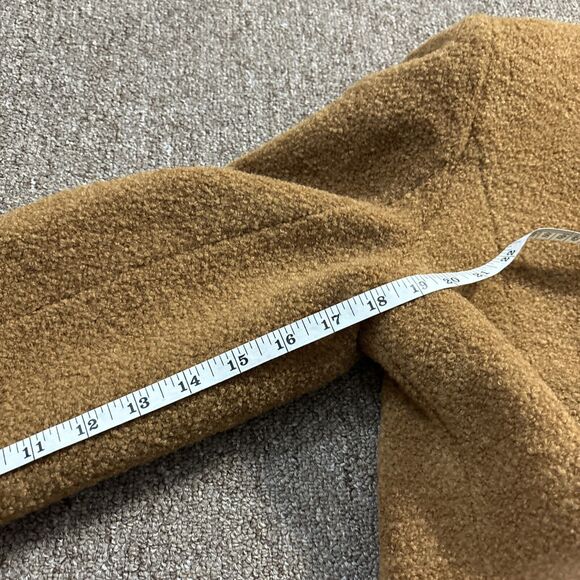 ASTR THE LABEL Camel Cropped Jacket Women's Size XL Brown - Wool Blend - Picture 4 of 8